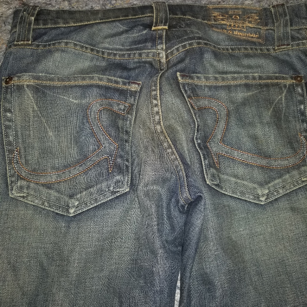 Vintage Rock and Republic Henley Sz 29